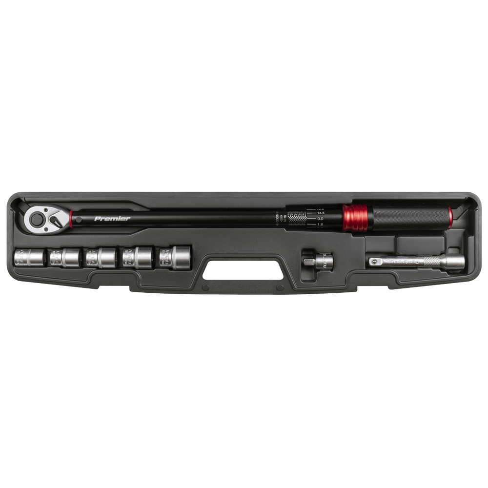 Sealey STW915B Premier Black Torque Wrench Set 1/2"Sq Drive 60-330Nm 8pc - additional view 6