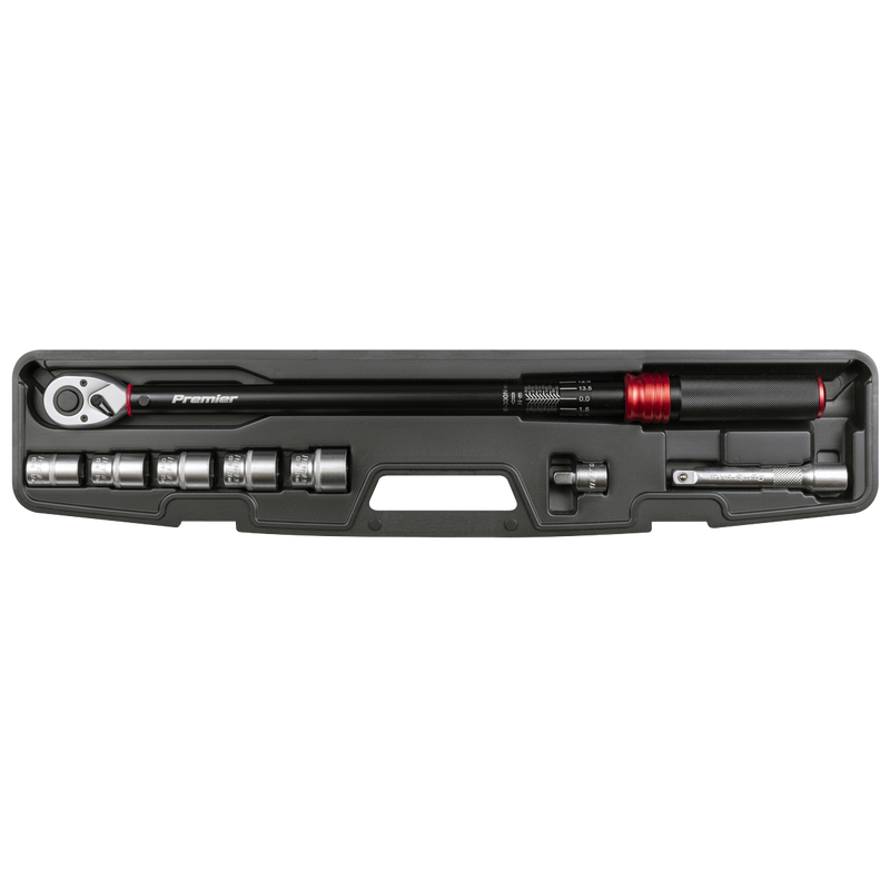 Sealey STW915B Premier Black Torque Wrench Set 1/2"Sq Drive 60-330Nm 8pc - additional view 6