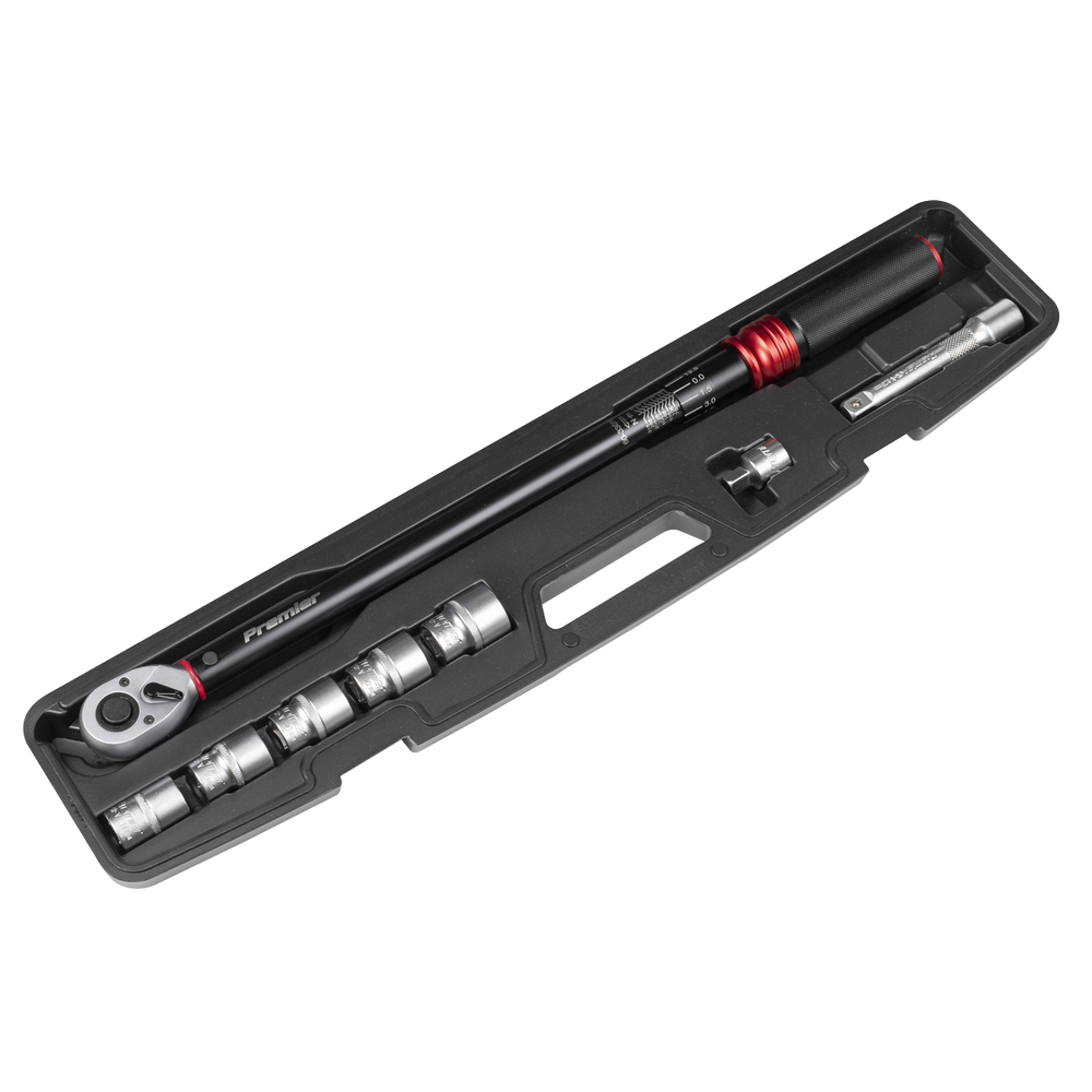 Sealey STW915B Premier Black Torque Wrench Set 1/2"Sq Drive 60-330Nm 8pc - additional view 7