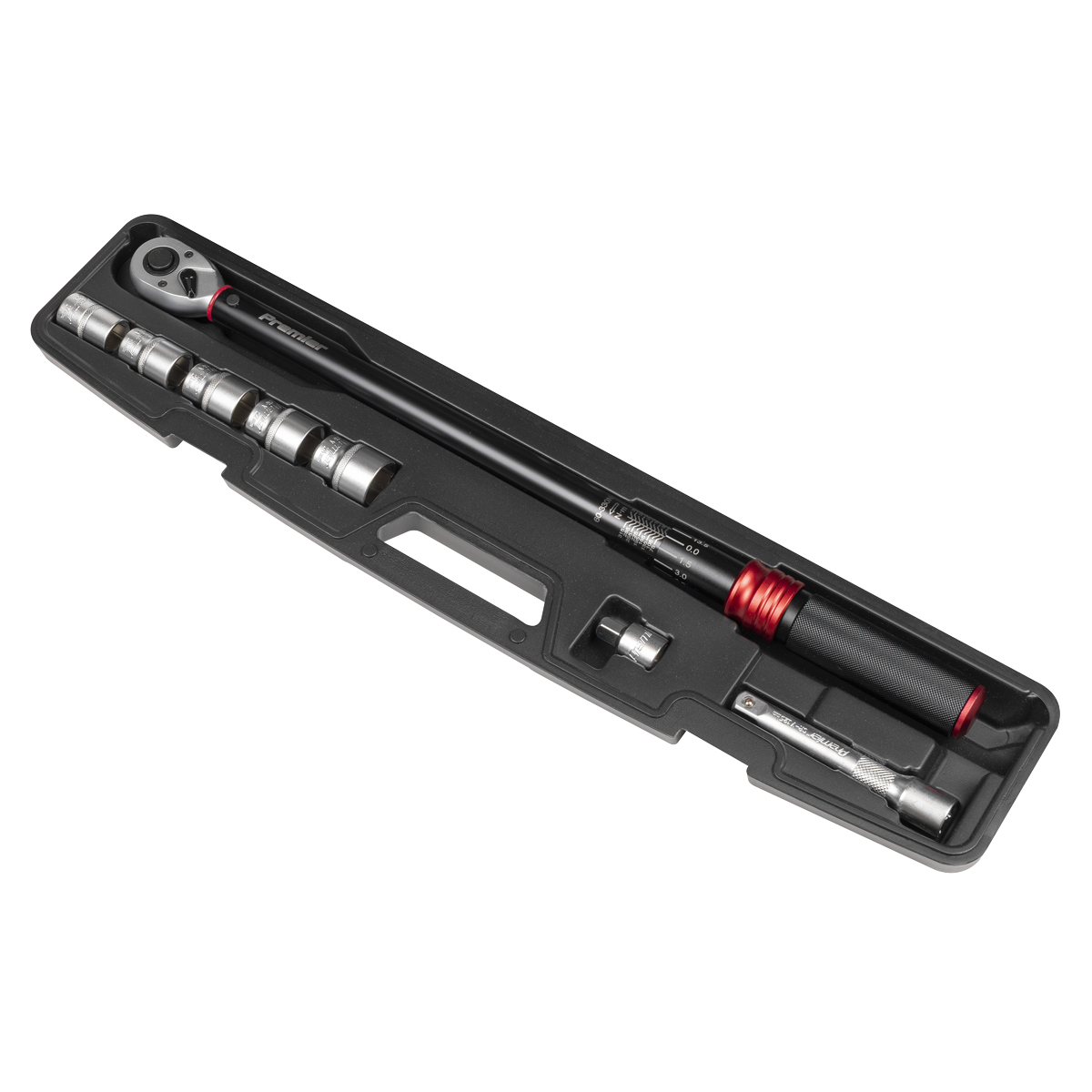 Sealey STW915B Premier Black Torque Wrench Set 1/2"Sq Drive 60-330Nm 8pc - additional view 8