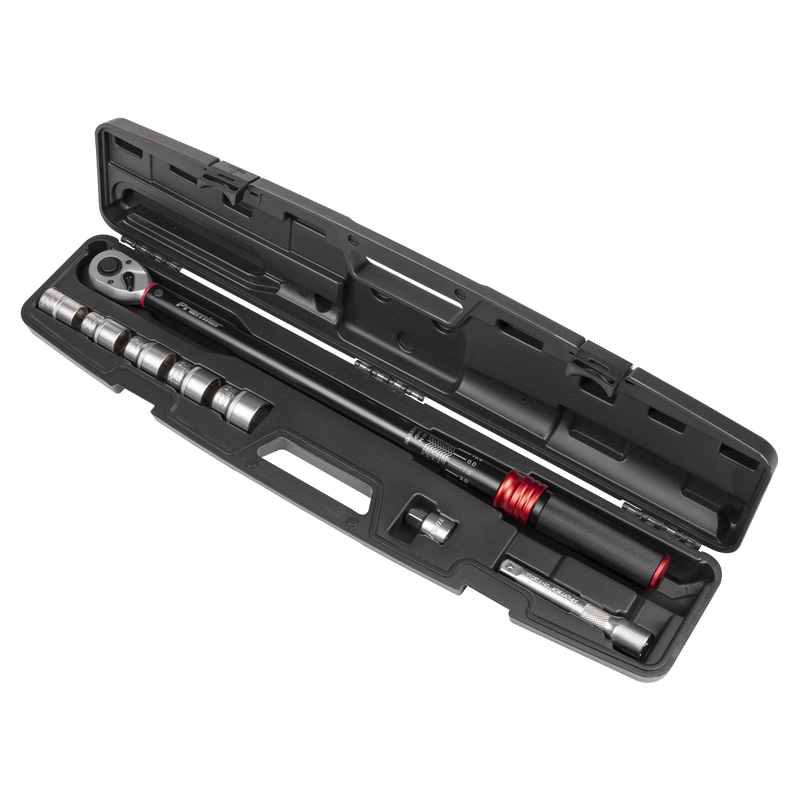 Sealey STW915B Premier Black Torque Wrench Set 1/2"Sq Drive 60-330Nm 8pc - additional view 5