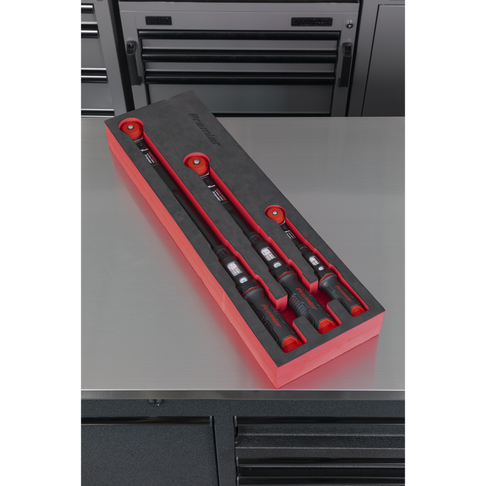 Sealey STW920SET Premier Black Calibrated Micrometer Torque Wrench Set 3pc - additional view 6