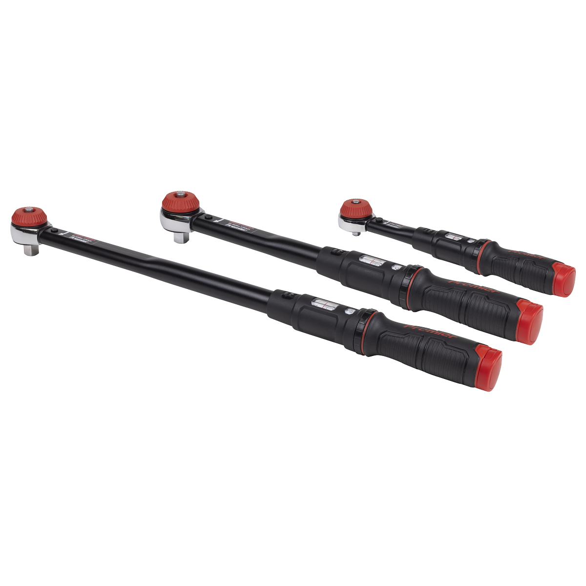 Sealey STW920SET Premier Black Calibrated Micrometer Torque Wrench Set 3pc