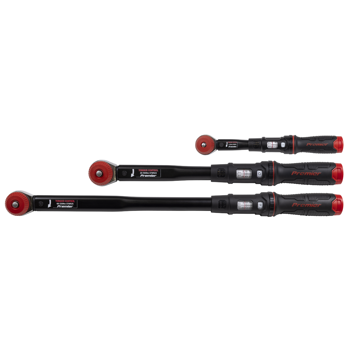 Sealey STW920SET Premier Black Calibrated Micrometer Torque Wrench Set 3pc - additional view 3