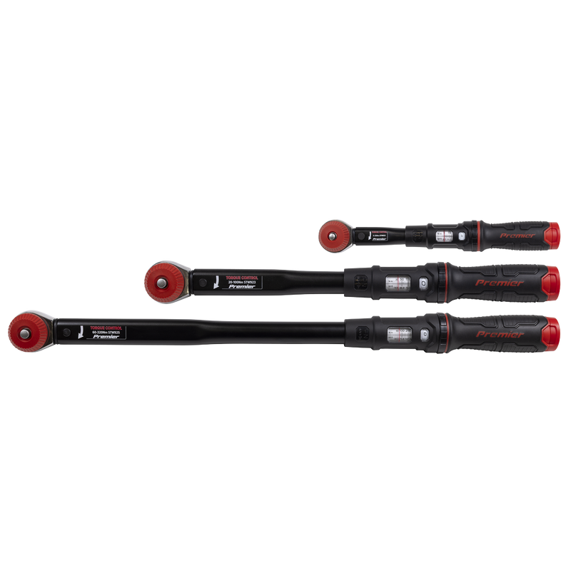 Sealey STW920SET Premier Black Calibrated Micrometer Torque Wrench Set 3pc - additional view 3