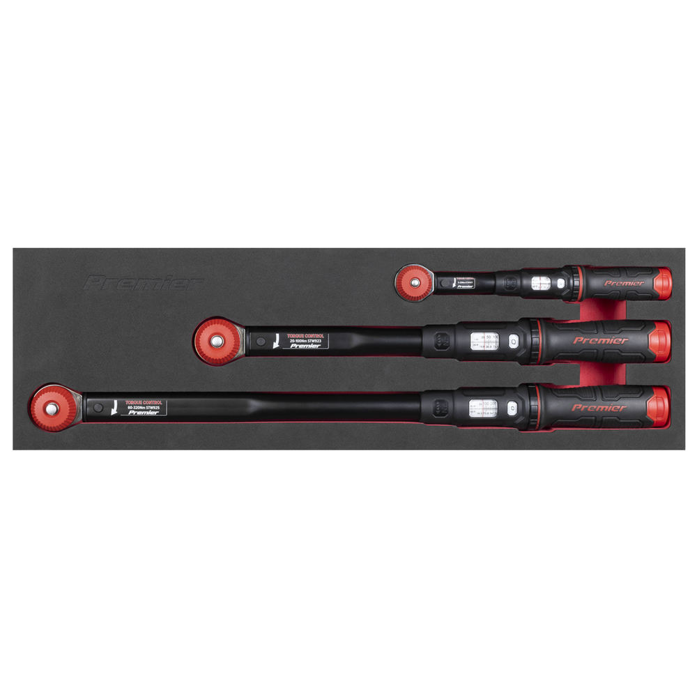 Sealey STW920SET Premier Black Calibrated Micrometer Torque Wrench Set 3pc - additional view 4