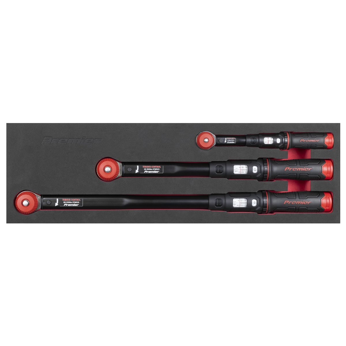 Sealey STW920SET Premier Black Calibrated Micrometer Torque Wrench Set 3pc - additional view 4