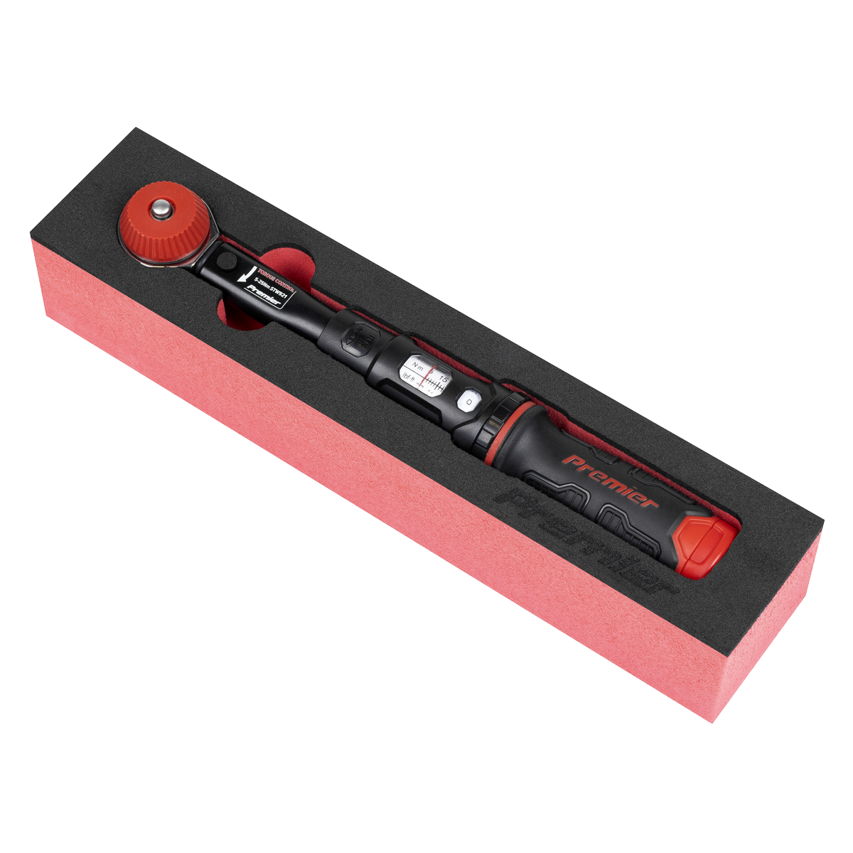 Sealey STW921 Premier Black Calibrated Micrometer Torque Wrench with 1/4"Sq Push-Through Drive 5-25Nm - additional view 5