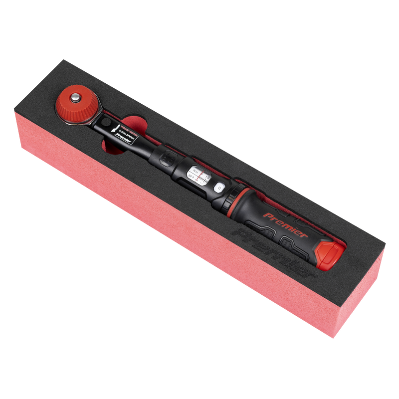 Sealey STW921 Premier Black Calibrated Micrometer Torque Wrench with 1/4"Sq Push-Through Drive 5-25Nm - additional view 5
