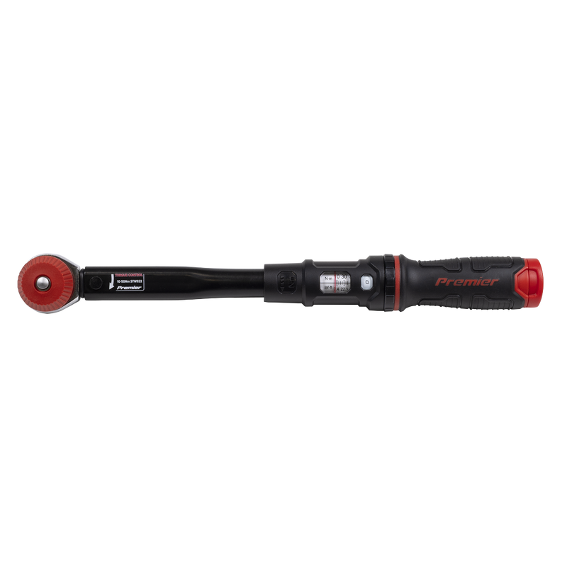 Sealey STW922 Premier Black Calibrated Micrometer Torque Wrench with 3/8"Sq Push-Through Drive 10-50Nm - additional view 5