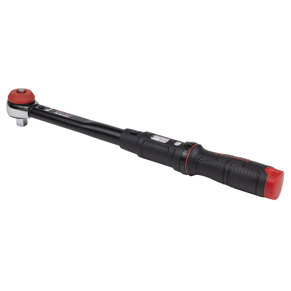 Sealey STW923 Premier Black Calibrated Micrometer Torque Wrench with 3/8"Sq Push-Through Drive 20-100Nm - additional view 4
