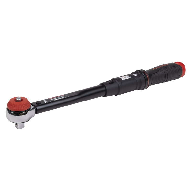 Sealey STW923 Premier Black Calibrated Micrometer Torque Wrench with 3/8"Sq Push-Through Drive 20-100Nm - additional view 5