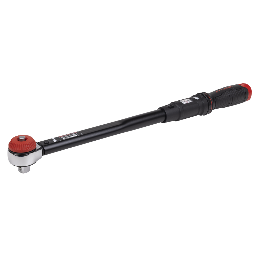 Sealey STW924 Premier Black Calibrated Micrometer Torque Wrench with 1/2"Sq Push-Through Drive 40-200Nm - additional view 5