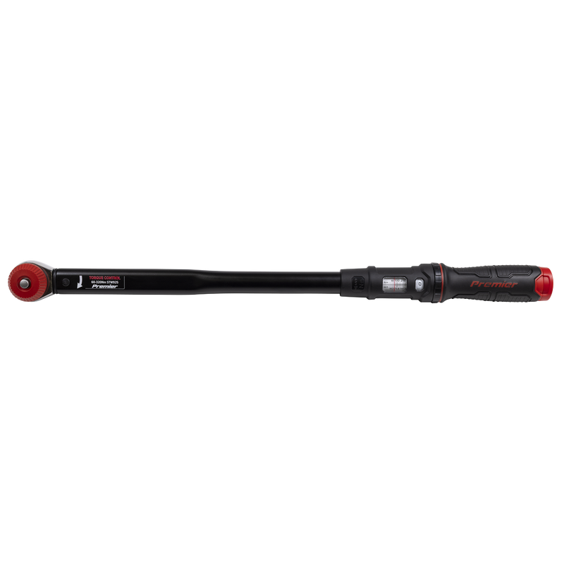 Sealey STW925 Premier Black Calibrated Micrometer Torque Wrench with 1/2"Sq Push-Through Drive 60-320Nm - additional view 6