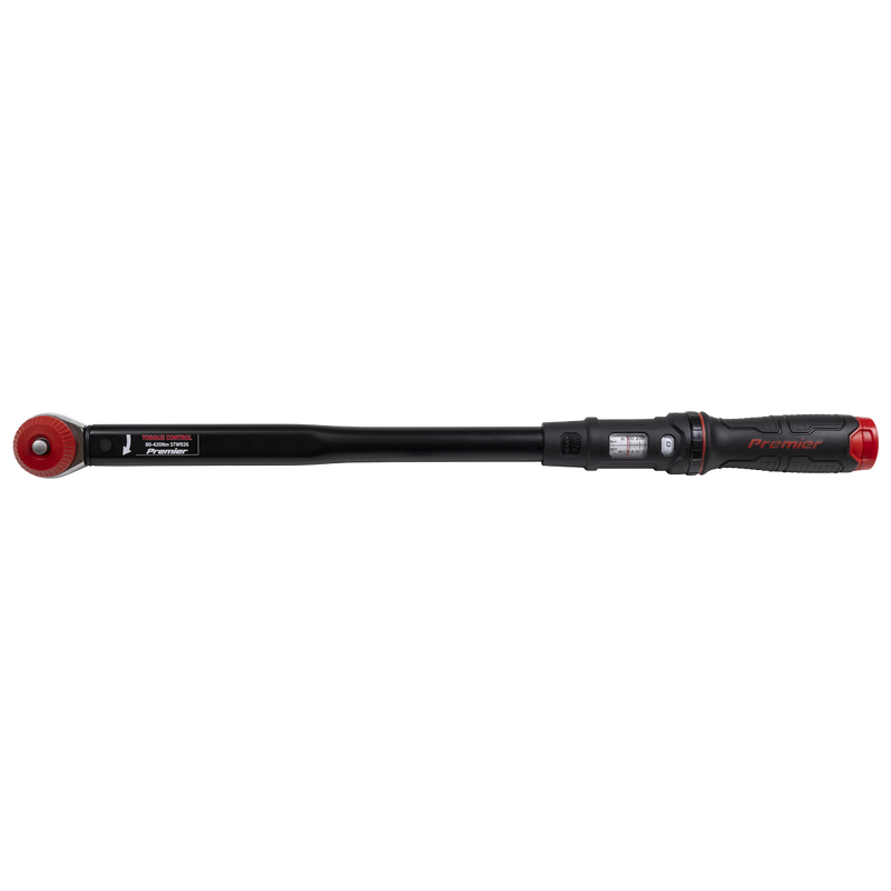 Sealey STW926 Premier Black Calibrated Micrometer Torque Wrench with 1/2"Sq Push-Through Drive 80-420Nm - additional view 6