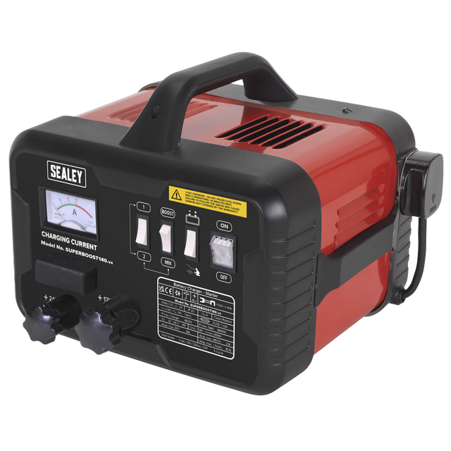 Sealey SUPERBOOST140 12/24V Starter/Charger 140/21A 230V