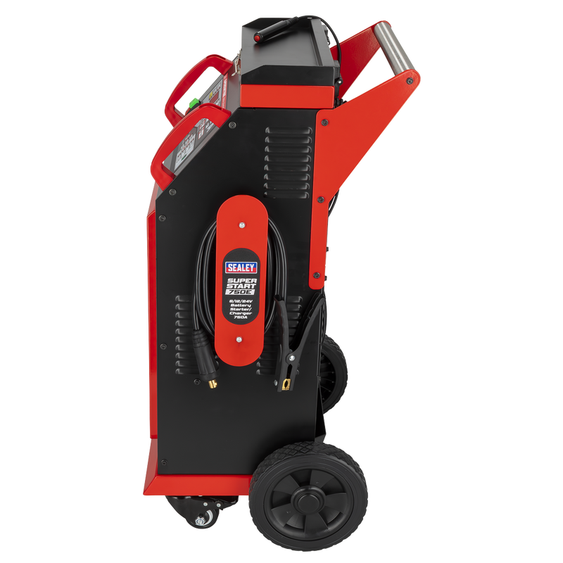 Sealey SUPERSTART750E 6/12/24V Battery Starter/Charger 750A - additional view 4