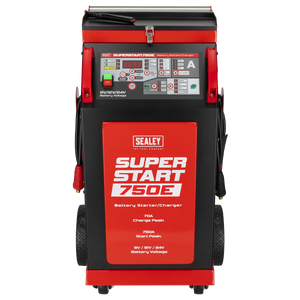Sealey SUPERSTART750E 6/12/24V Battery Starter/Charger 750A - additional view 2