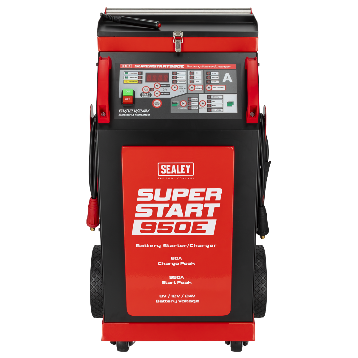 Sealey SUPERSTART950E 6/12/24V Battery Starter/Charger 950A - additional view 5
