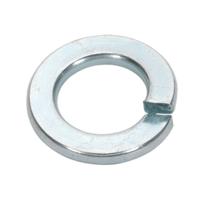 Sealey SWM10 Zinc Plated Spring Washer M10, DIN 127B - Pack of 50