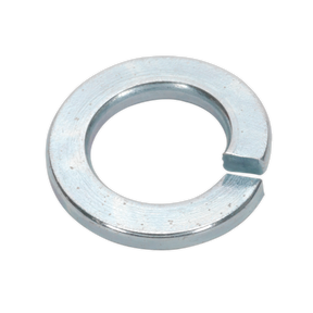 Sealey SWM12 Zinc Plated Spring Washer M12, DIN 127B - Pack of 50