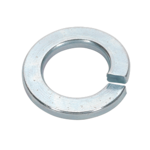 Sealey SWM12 Zinc Plated Spring Washer M12, DIN 127B - Pack of 50