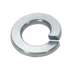 Sealey SWM6 Zinc Plated Spring Washer M6, DIN 127B - Pack of 100
