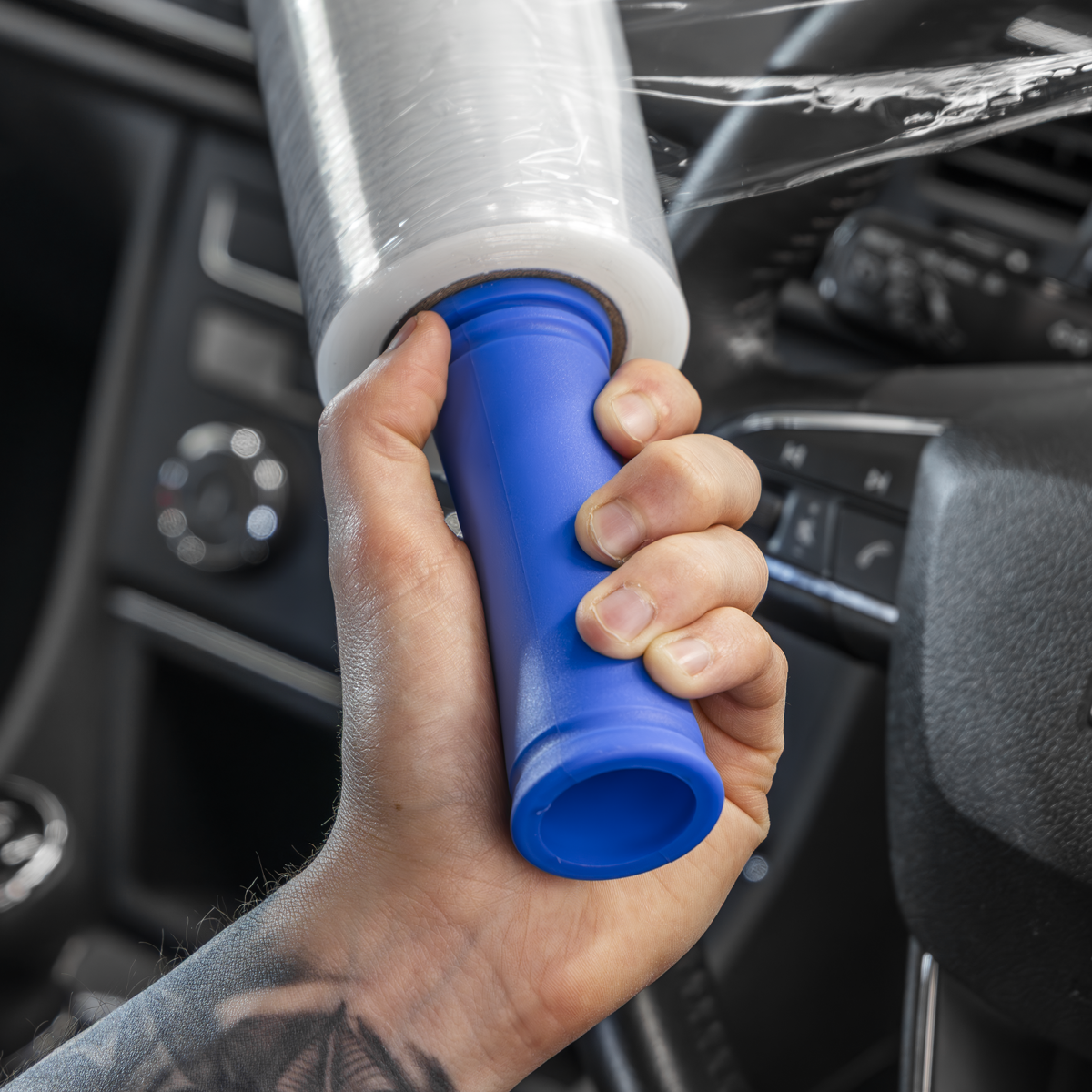 Sealey SWPH150 Steering Wheel Protection Film with Applicator Handle 150m - additional view 10