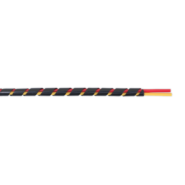 Sealey SWS48 Spiral Wrap Cable Sleeving 4-8mm 10m