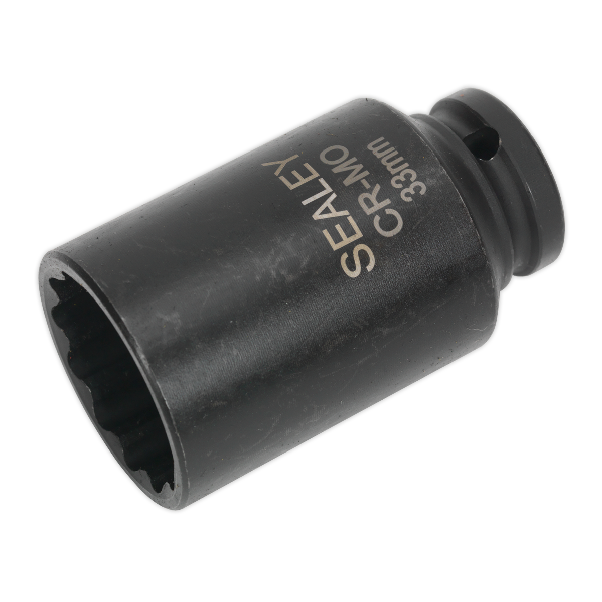 Sealey SX0041 Premier Bi-Hex Deep Impact Socket 1/2"Sq Drive 33mm