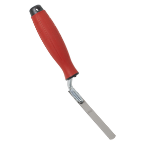 Sealey T0309 Stainless Steel Edging Trowel with Rubber Handle 12mm