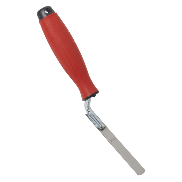 Sealey T0309 Stainless Steel Edging Trowel with Rubber Handle 12mm