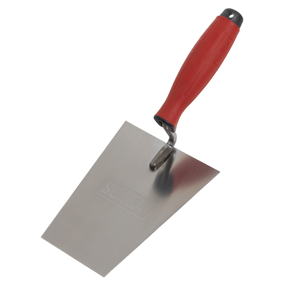 Sealey T1203 Stainless Steel Masonry Trowel with Rubber Handle 160mm - additional view 2
