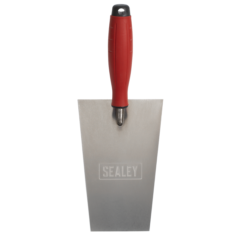 Sealey T1204 Stainless Steel Bucket Trowel with Rubber Handle 180mm - additional view 7