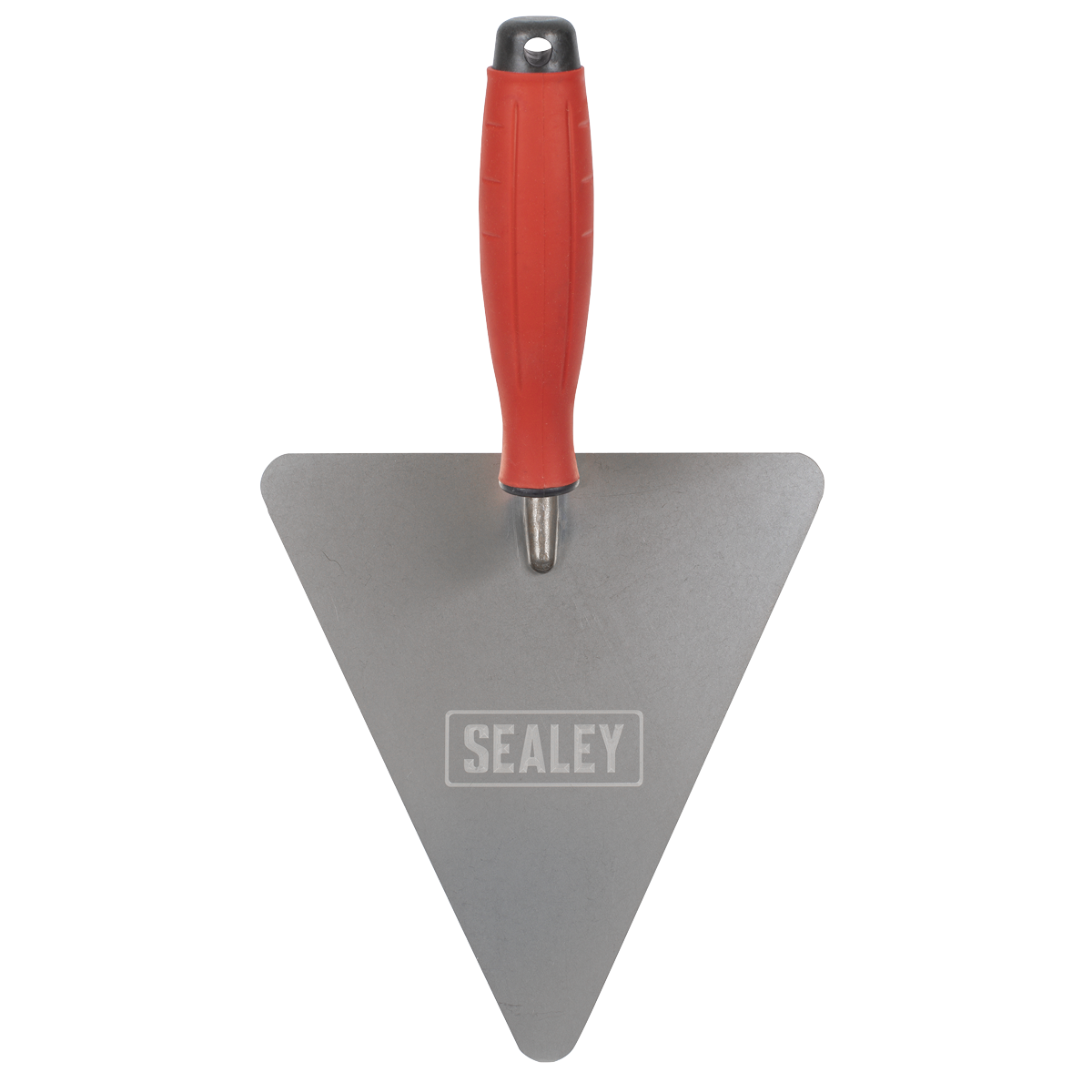 Sealey T1205 Stainless Steel Triangular Brick Trowel with Rubber Handle 180mm - additional view 3