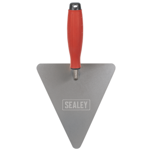 Sealey T1205 Stainless Steel Triangular Brick Trowel with Rubber Handle 180mm - additional view 3