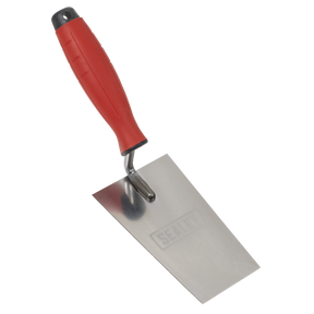 Sealey T1208 Stainless Steel Filler Trowel with Rubber Handle 140mm