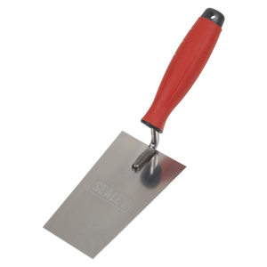 Sealey T1208 Stainless Steel Filler Trowel with Rubber Handle 140mm - additional view 2