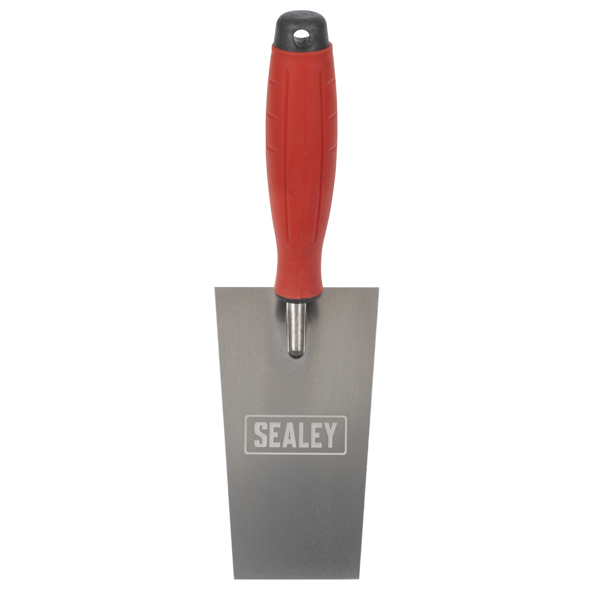 Sealey T1208 Stainless Steel Filler Trowel with Rubber Handle 140mm - additional view 3