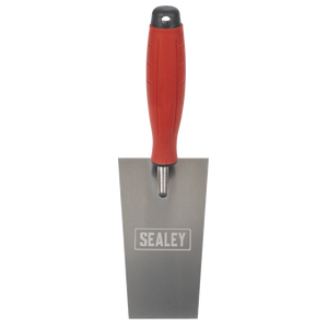 Sealey T1208 Stainless Steel Filler Trowel with Rubber Handle 140mm - additional view 3