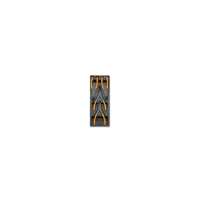 Beta Hard Thermoformed Tray With 4 Circlip Pliers - 1032 - T145