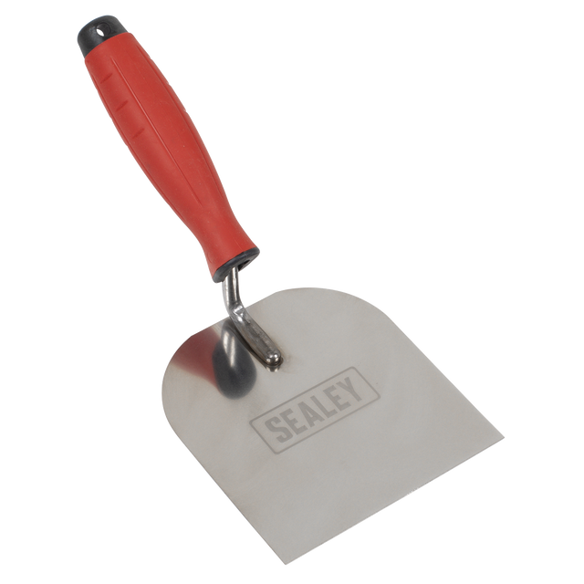 Sealey T1706 Stainless Steel Margin Trowel with Rubber Handle 120mm