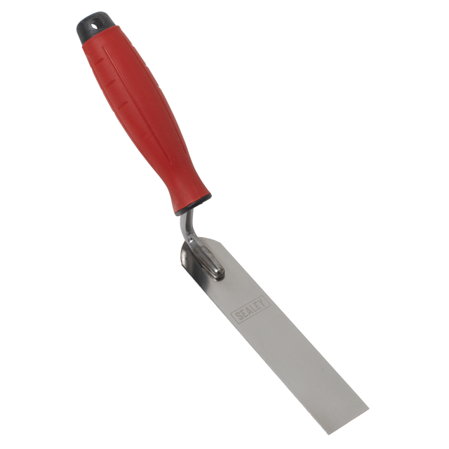Sealey T1740 Stainless Steel Finishing Trowel with Rubber Handle 30 x 160mm