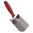 Sealey T1802 Stainless Steel Internal Corner Trowel with Rubber Handle 120 x 60mm