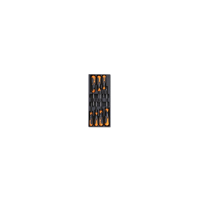 Beta Hard Thermoformed Tray With 7 Screwdrivers - T228