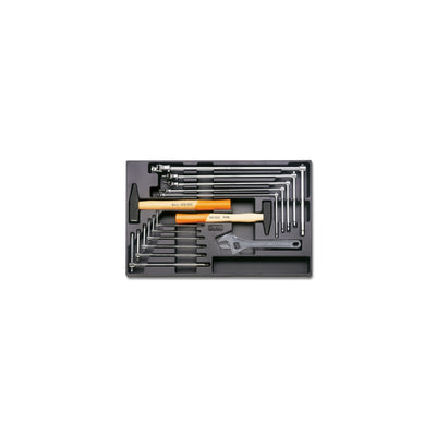 Beta Hard Thermoformed Tray With 14-Tool Assortment - T59