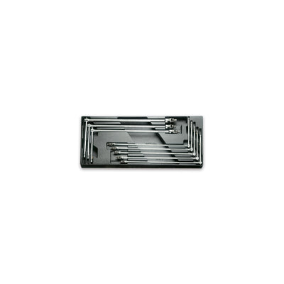 Beta Hard Thermoformed Tray With 8 Swivelling Hexagon T-Handle Wrenches - 953 - T65