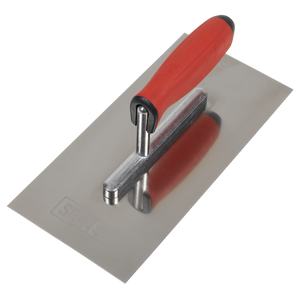 Sealey T7800 Stainless Steel Plastering Trowel with Rubber Handle 270mm - additional view 2