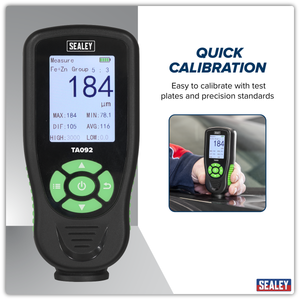 Sealey TA092 Rechargeable Paint Thickness Gauge - additional view 11