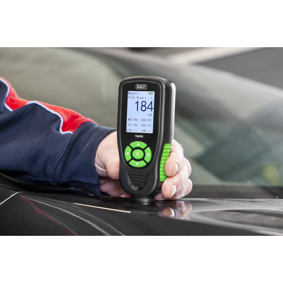 Sealey TA092 Rechargeable Paint Thickness Gauge - additional view 8